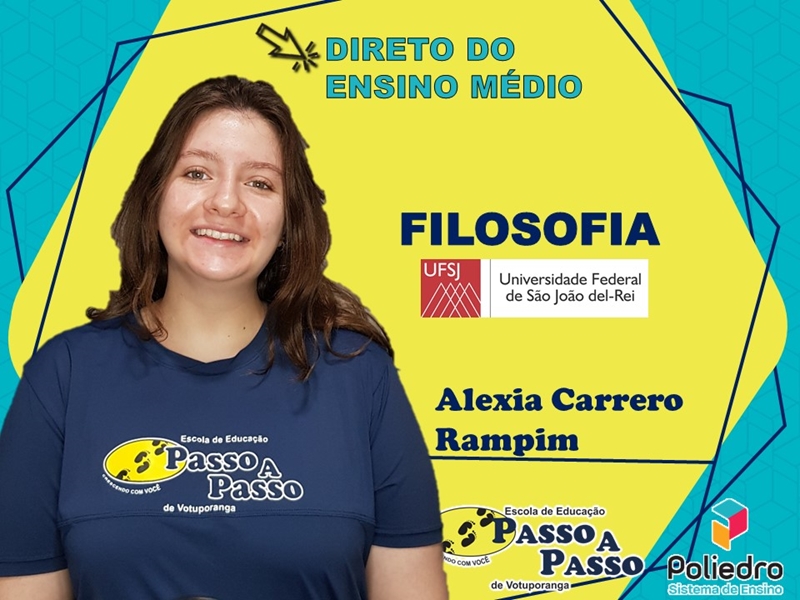 Parabéns Alexia Carrero Rampim