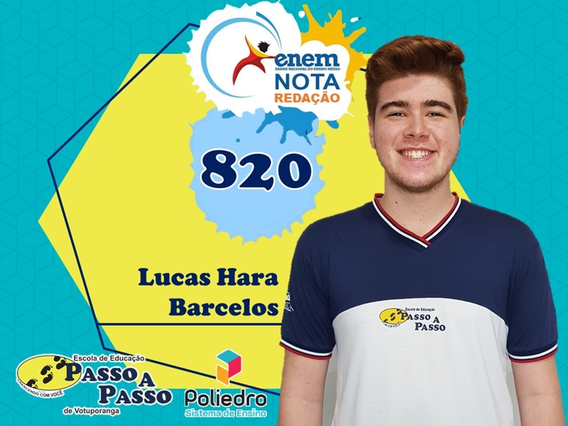 Parabéns Lucas Hara Barcelos