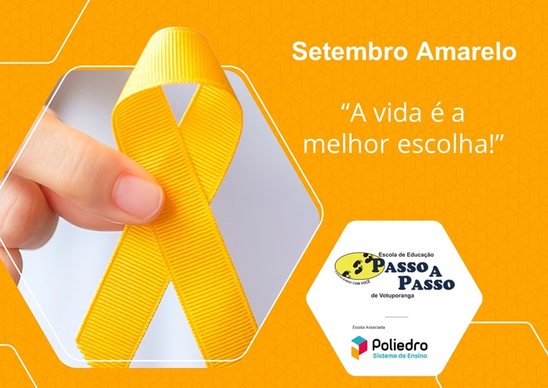 A campanha Setembro Amarelo® salva vidas!