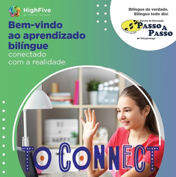 Mais do que aulas de inglês. Aulas em inglês