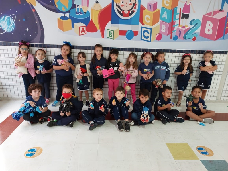 Alunos do jardim I trabalham diversidade