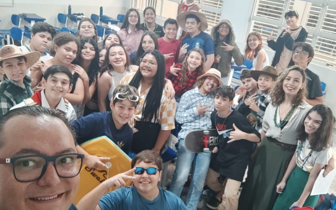 Alunos dos 7º anos desenvolvem trabalho sobre regiões brasileiras
