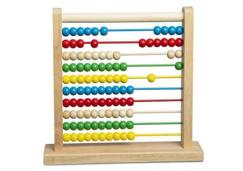 Alunos dos 3º anos utilizam ábaco em aula de matemática