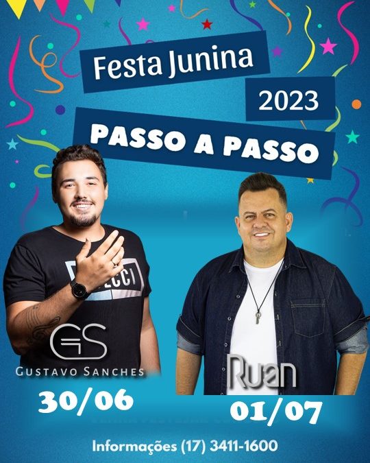 Faltam 2 dias para a nossa Festa Junina 2023