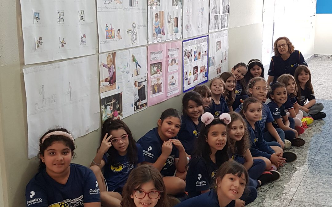 Prevenção de acidentes domésticos: 2º anos desenvolvem cartazes