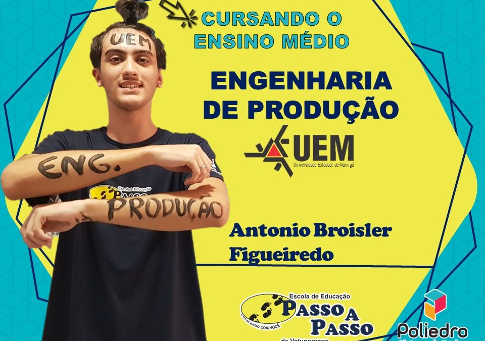 Parabéns Antonio!