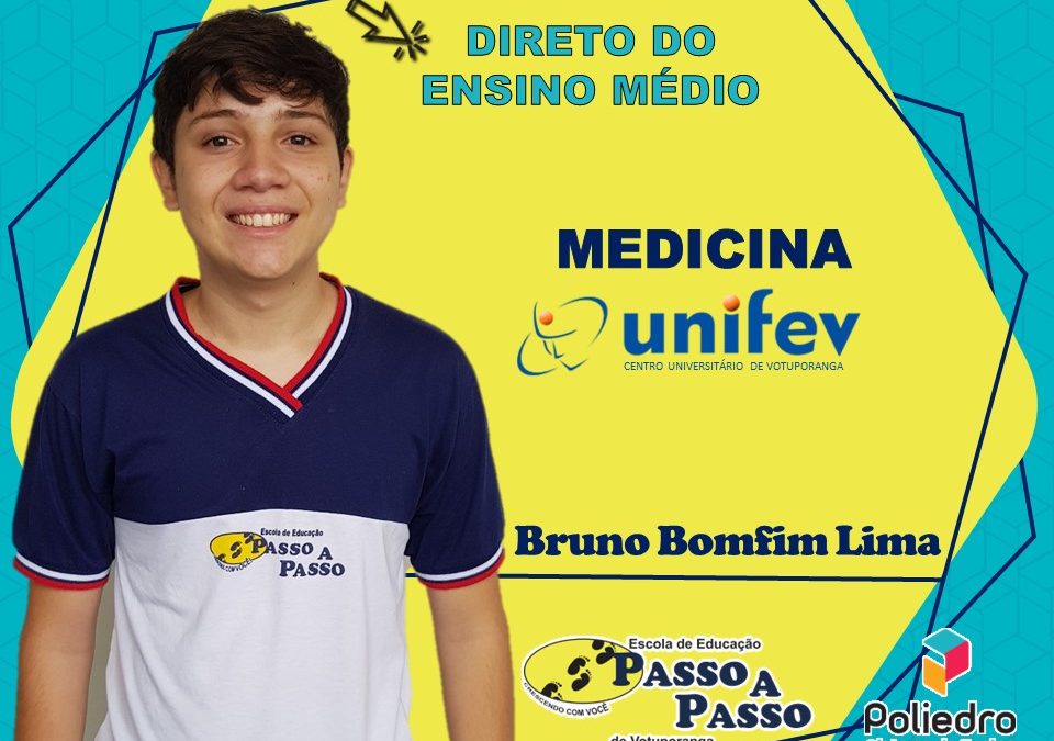 Parabéns Bruno!